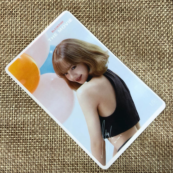 BLACKPINK LISA #1 [ The Movie CGV ] Official Ticket Photocard / New, Rare / Gift