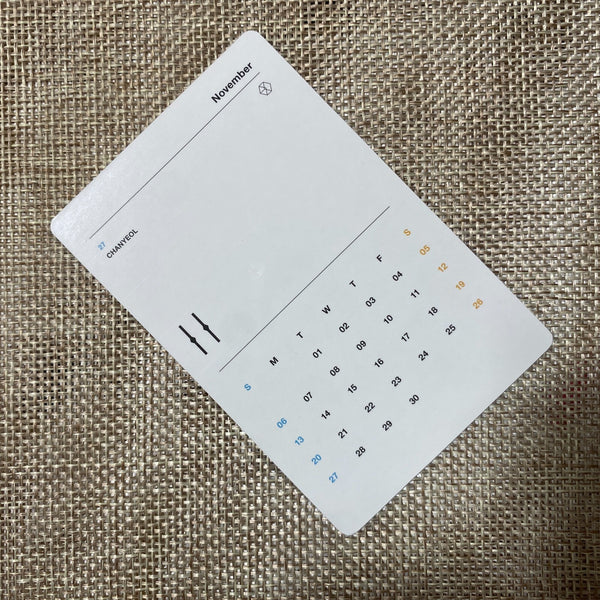 EXO GROUP #1 [2016 Season's Greetings] Official Limited Photocard / New, Rare