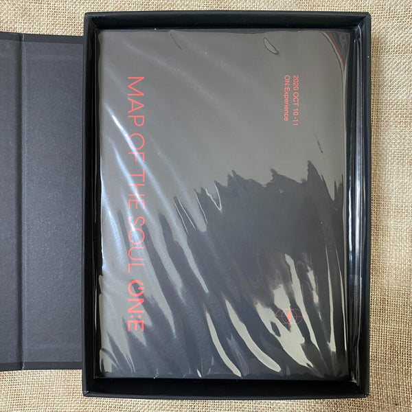 BTS [Map of the Soul ON:E] Blu-Ray + Photobook + Photo Stand + Postcard Set /+G