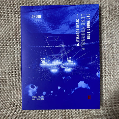 BTS [Speak Yourself World Tour London] Official DVD Only / New, Rare / Gift