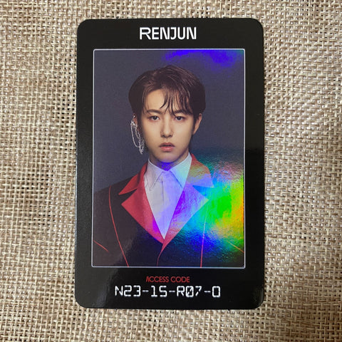 NCT 2020 Renjun [RESONANCE Pt.2] Official Photocard, Arrival Access Card / Gift