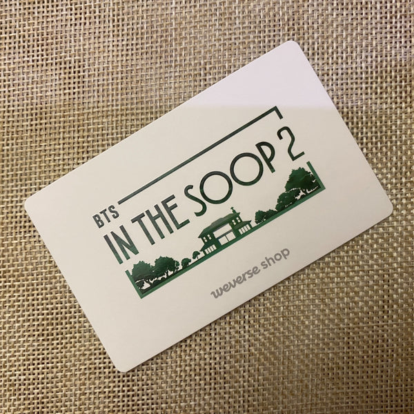 BTS JUNGKOOK [ IN THE SOOP Early Bird ] Official Photocard / New, Rare / Gift