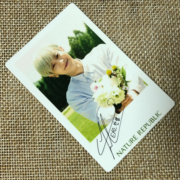 EXO CHANYEOL #1 [Nature Republic] Official Limited Photocard / New, Rare / Gift