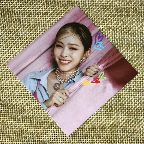 ITZY RYUJIN #1 [CRAZY IN LOVE] Official Preorder Special Photocard / New / Gift