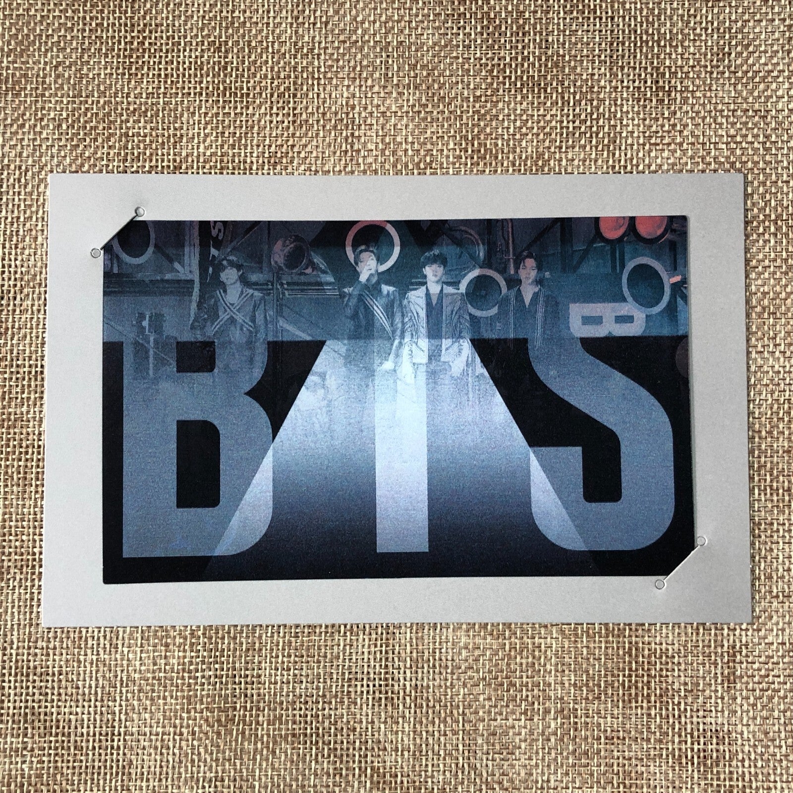 BTS GROUP [MAP OF THE SOUL MOS ON:E Concept Book] CLUE Lenticular Card / Gift