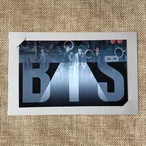 BTS GROUP [MAP OF THE SOUL MOS ON:E Concept Book] CLUE Lenticular Card / Gift