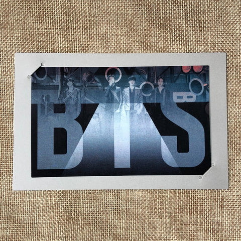 BTS GROUP [MAP OF THE SOUL MOS ON:E Concept Book] CLUE Lenticular Card / Gift