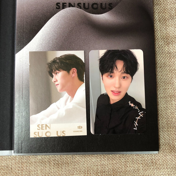 SF9 SIGNED [ SENSUOUS Promo Album CD+Photobook+PC ] Autographed, 5th Mini / Gift