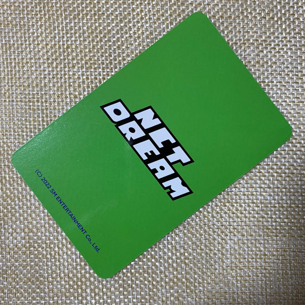 NCT DREAM JAEMIN [GLITCH MODE Arcade Center Pop Up] Official Photocard / Gift