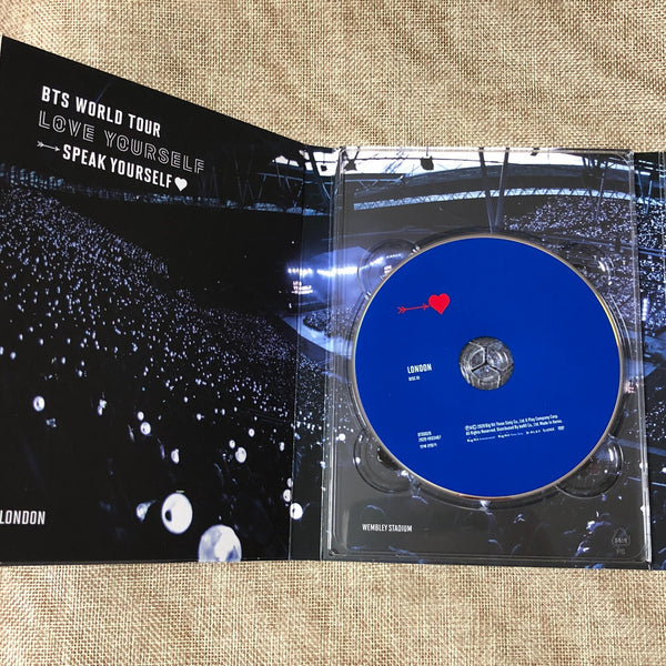 BTS [Speak Yourself World Tour London] Official DVD + Photobook + Poster / Gift