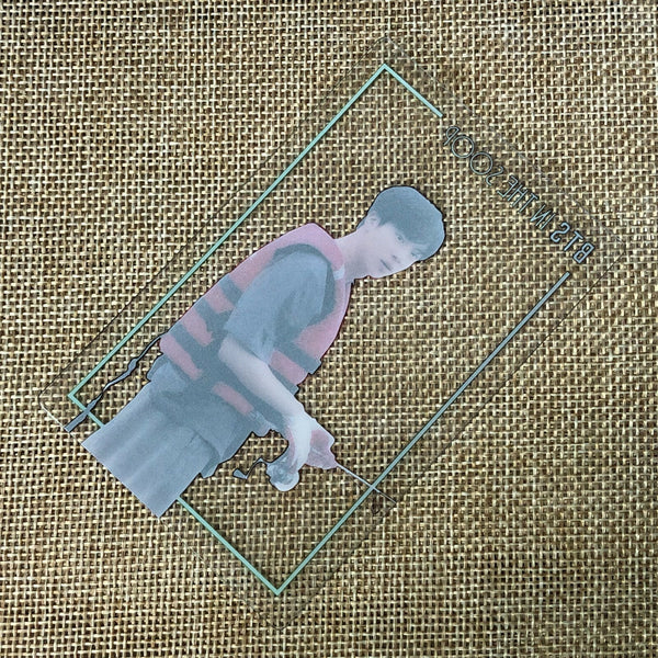 BTS JIN [ IN THE SOOP Early Bird ] Official Transparent Photocard / New / Gift