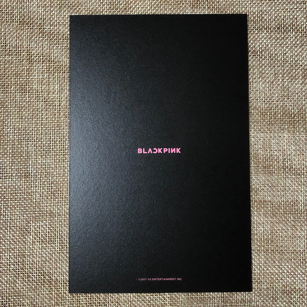 BLACKPINK GROUP #3 [Pop-Up Store As If It's Your Last] Official Postcard / Gift