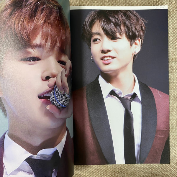 BTS JUNGKOOK JIMIN [ Rosso Azure Exhibition Photobook ] 100 pg, 21x30 cm/New/GFT