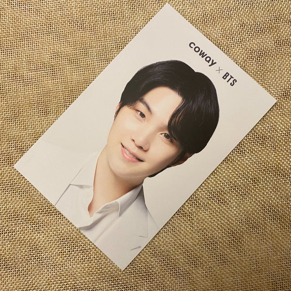 BTS SUGA #2 [BTS x COWAY] Official Postcard Photocard Limited / New, Rare / Gift