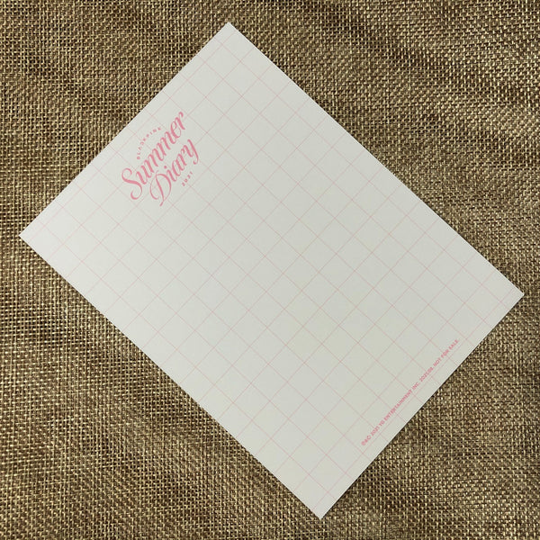 BLACKPINK UNIT #3 [ 2021 SUMMER DIARY ] Official Postcard Photocard / New / Gift