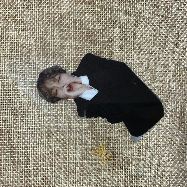 The Rose Kim Woo Sung [WOLF] Official Transparent Clear Photocard / New, Rare