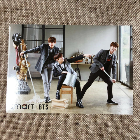 BTS GROUP #2 [BTS X Smart Uniform] Promotional Official Photo / New, Rare / Gift