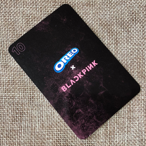 BLACKPINK GROUP #2 [ OREO X BLACKPINK ] Official Limited Photocard / New / Gift