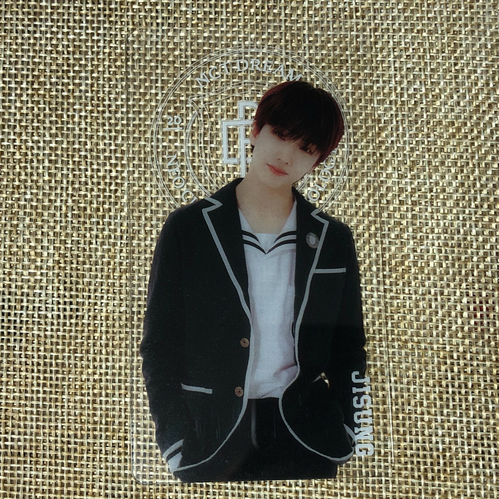 NCT DREAM JISUNG [Back to School Kit] Official Clear Bookmark Photocard / Gift