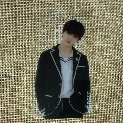 NCT DREAM JISUNG [Back to School Kit] Official Clear Bookmark Photocard / Gift