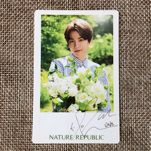 EXO BAEKHYUN #1 [Nature Republic] Official Limited Photocard / New, Rare / Gift