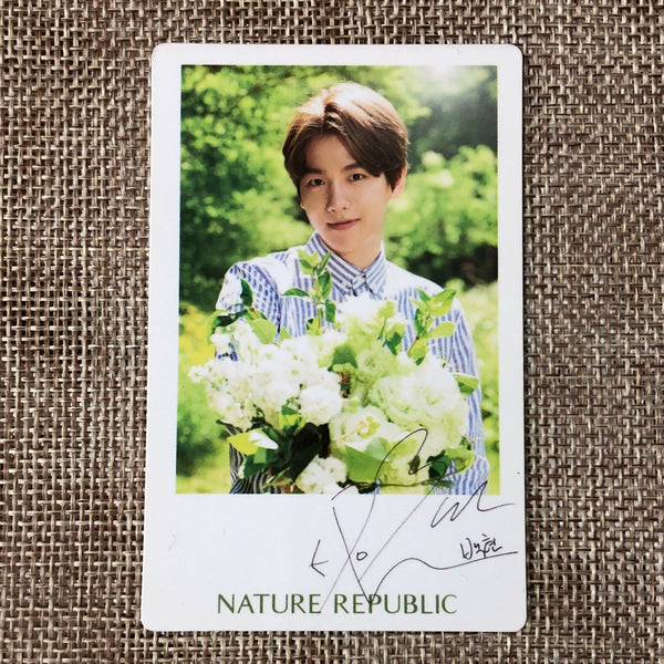 EXO BAEKHYUN #1 [Nature Republic] Official Limited Photocard / New, Rare / Gift