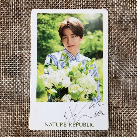 EXO BAEKHYUN #1 [Nature Republic] Official Limited Photocard / New, Rare / Gift