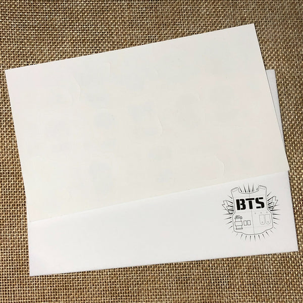 BTS GROUP [ SKOOL LUV AFFAIR ] Official Sticker Set / New, Rare / Gift