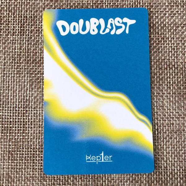 KEP1ER MASHIRO #2 [DOUBLAST] Official Photocard, 2nd Mini Blue Blast / Gift