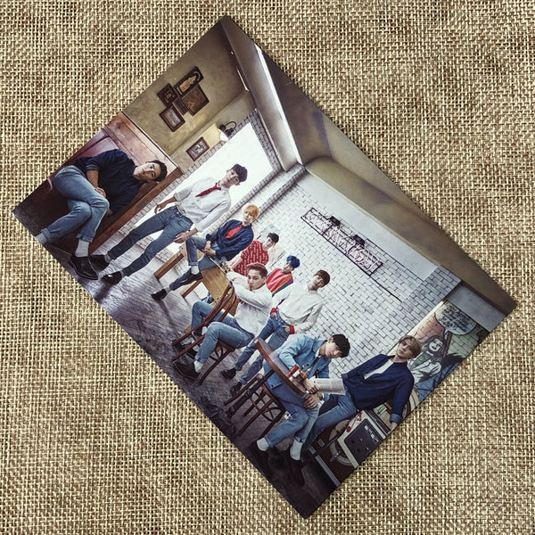 EXO GROUP [ Love Me Right Romantic 2015 Japan ] Official Postcard / New / Gift