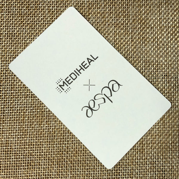 AESPA NINGNING [ MEDIHEAL ] Official Photocard, SM TOWN / New / Gift