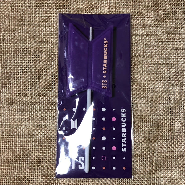 BTS [ Starbucks Korea ] Official MD Purple Candle Only, Limited / New / Gift