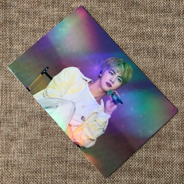 BTS JIN [ 2021 Muster SOWOOZOO ] Official Hologram Postcard / New / Gift