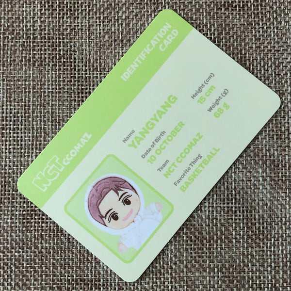 NCT YANGYANG [ CCOMAZ GROCERY STORE ] Official ID Card Photocard / New / Gift
