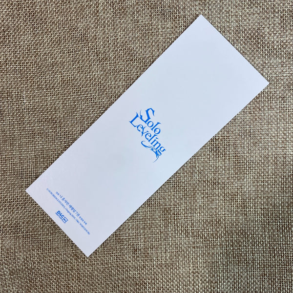 Solo Leveling [Official Hologram Bookmark] Sung Jin-woo / New, Rare Collector It