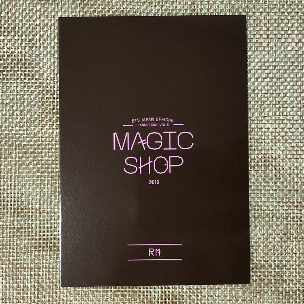 BTS RM [ Magic Shop Japan FanMeeting Clipboard ] Official Photocard / New / Gift