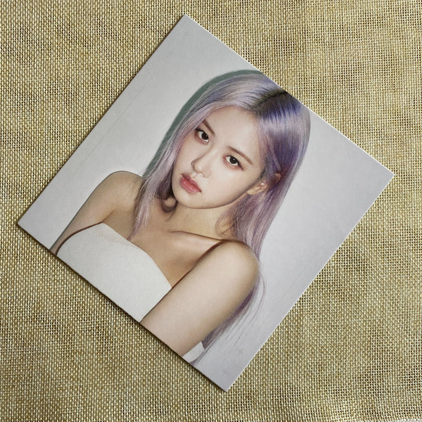 BLACKPINK ROSE [THE ALBUM] Official Square Photocard Postcard, 15cm / New / Gift