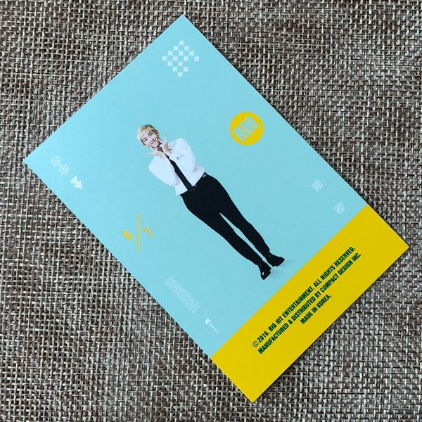 BTS RM 6/7 [ 3rd Muster ARMY.ZIP ] Official Player Card Photocard / New / Gift