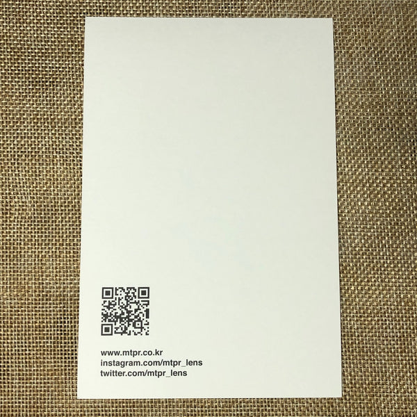 BTS JIN [ MTPR Contect Lens ] Official Hologram Postcard, Limited / New / Gift