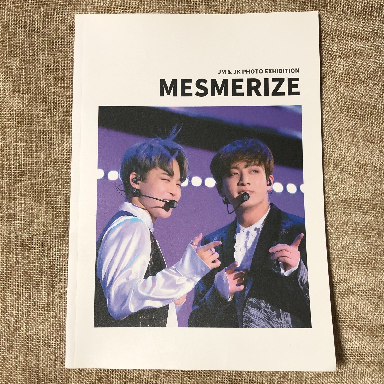 BTS JUNGKOOK JIMIN [ 2017 MESMERIZE Exhibition ] Photobook / New, Rare / Gift