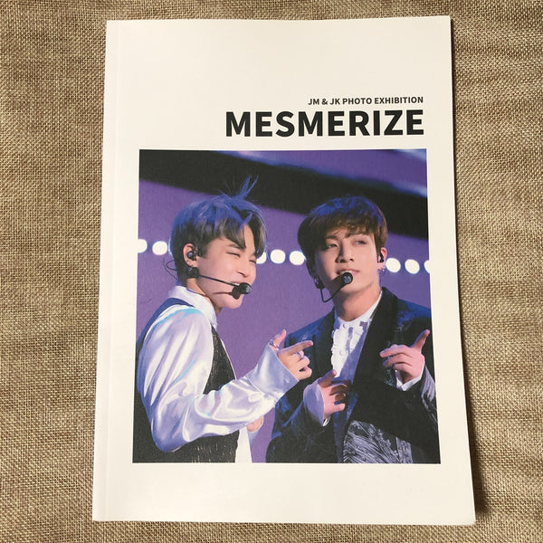 BTS JUNGKOOK JIMIN [ 2017 MESMERIZE Exhibition ] Photobook / New, Rare / Gift