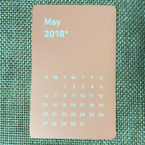 RED VELVET JOY [2018 Season's Greetings Calendar] Official Photocard / Gift