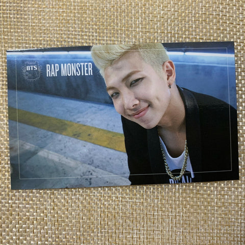 BTS RM RAP MONSTER [ Dark & Wild Official Photocard ] 1st Studio Album / NEW /+G