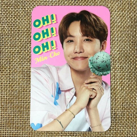 BTS J-HOPE [ Baskin Robbins Promo ] Official Limited Photocard / New / Gift