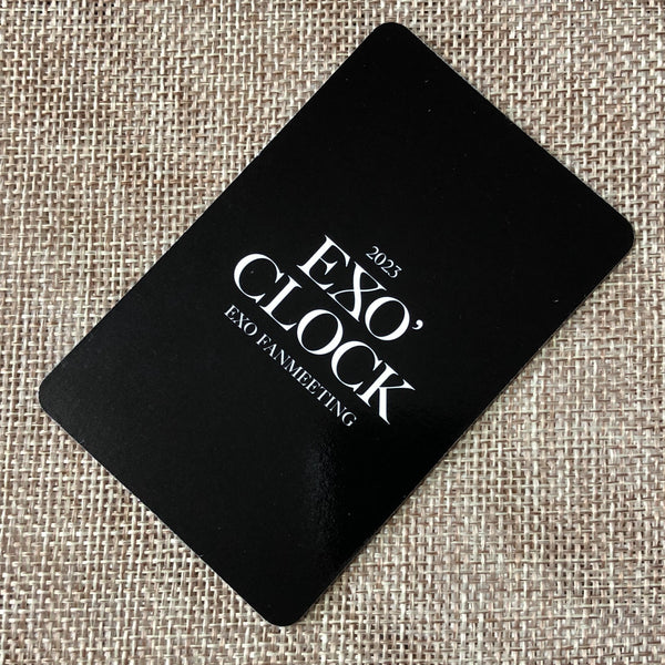 EXO KAI [ 2023 Fan Meeting EXO' Clock ] Official Photocard / New / Gift