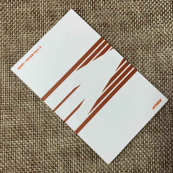 ATEEZ YEOSANG [Zero : Fever Epilogue] Official Photocard, Diary Limited / Gift