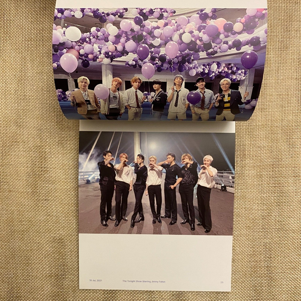 BTS [ 2021 Memories DVD Today's BTS Book ] Photobook / New, Rare / Gift