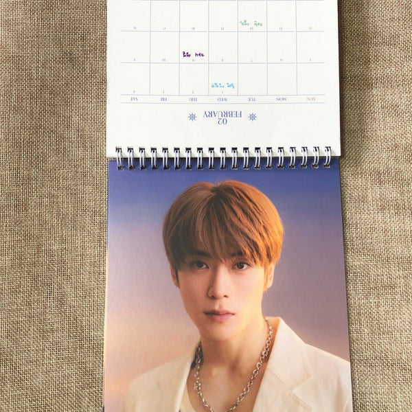 NCT 127 GROUP [ 2023 Season's Greetings ] Official Desk Calendar / New / Gift