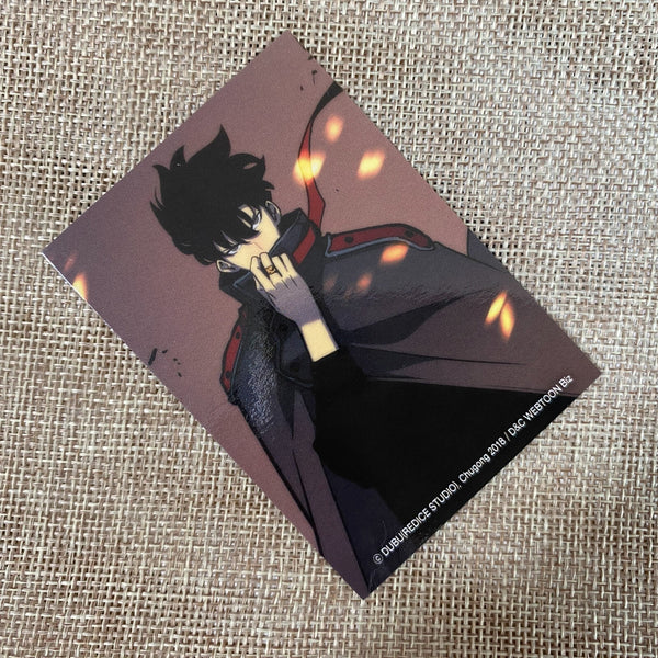 Korean Webtoon Solo Leveling Sung Jin-woo #3 / Bonus PC First Ed. Rare Card / Ne