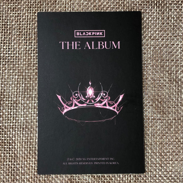 BLACKPINK LISA #3 [ Lovesick Girls THE ALBUM ] Official Photocard / New / Gift
